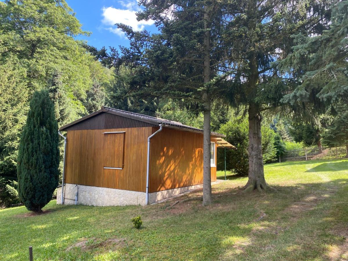 Waldfrieden Bungalow Garnsdorf المظهر الخارجي الصورة