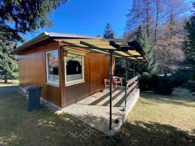 Waldfrieden Bungalow Garnsdorf المظهر الخارجي الصورة